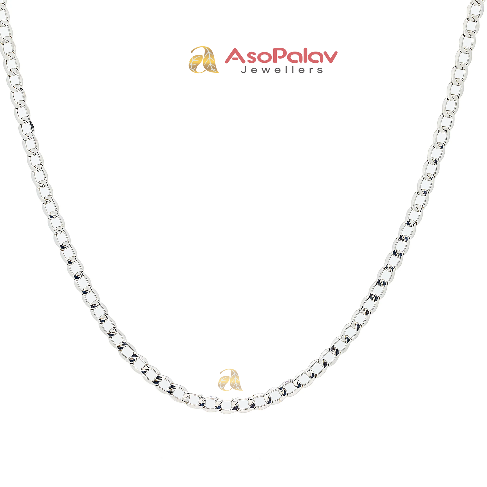 22K White Gold Cuban Chain 22" | 7.6g Men's Luxury Necklace